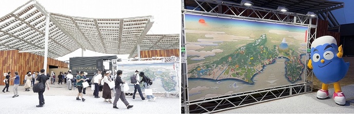 しずおか食の地図設置状況