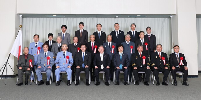 令和7年度水防功労者表彰式の写真